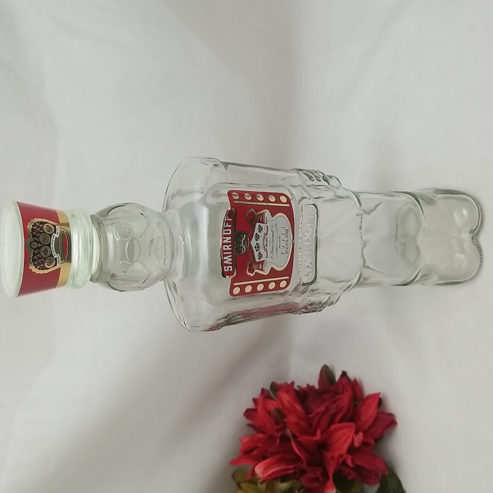 Smirnoff Vodka Nutcracker Toy Soldier Bottle